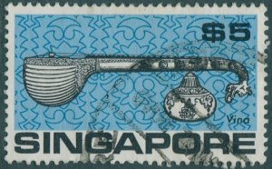 Singapore 1968 SG114 $5 Vina FU