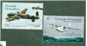 GRENADA 1611-12 MNH CV $6.85 BIN $3.50