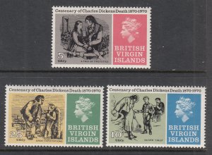 British Virgin Islands 223-225 MNH VF