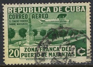 Cuba C20 VFU AIRPLANE Z8903