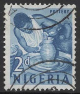 Nigeria #104 (1961), postally used single