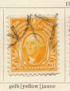 Philippines 1909-12 Early Issue Fine Used 20c. NW-172025