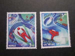 Norway 1997 Sc 1153-1154 set MNH