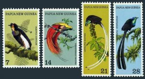 1973 Papua New Guinea 240-243 Birds of Paradise 10,00 €