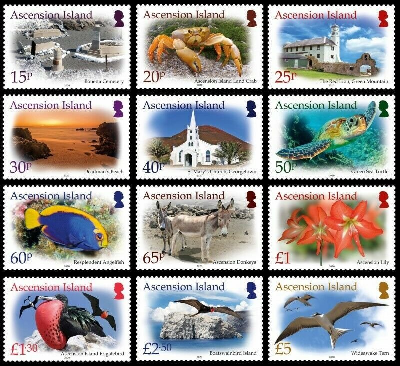 Stamps Ascension Island 2020-ASC ISLAND. TREASURES DEFINITIVE.