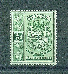 Tonga sc# 73 (2) mh cat value $.30