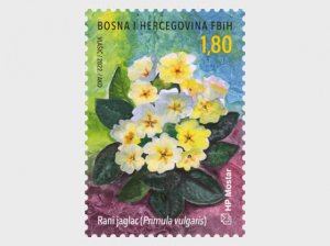 Bosnia / Bosnië - Postfris/MNH - Complete set Flowers 2022