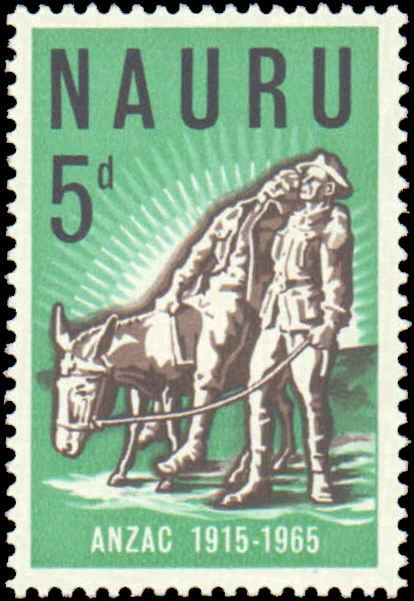 1965 Nauru #57, Complete Set, Never Hinged