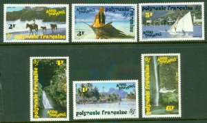 FRENCH POLYNESIA 581-6 MNH BIN $2.50