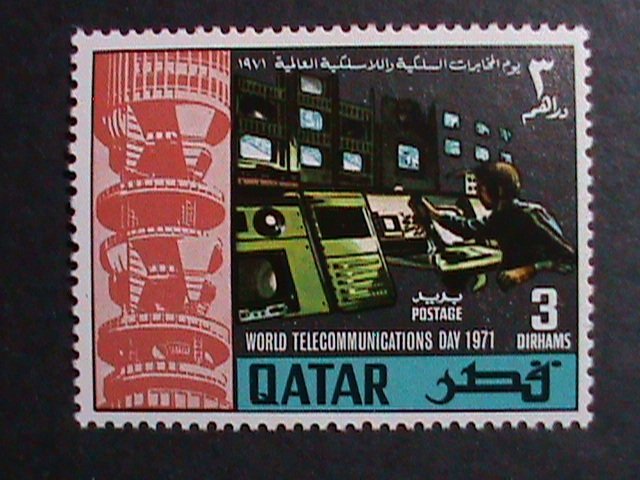 ​QATAR-1971 SC# 244//246 3RD WORLD TELECOMMUNICATION DAY  MINT VERY FINE