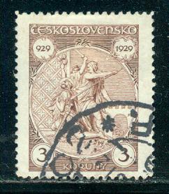 Czechoslovakia Scott # 162, used