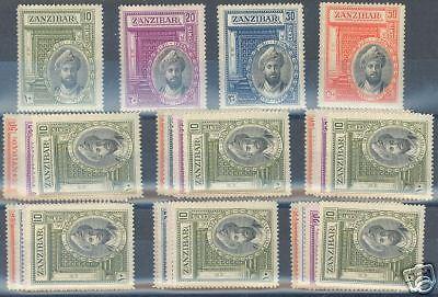 ZANZIBAR JUBILEE SCOTT#222/25, SG #323/26 LOT NH