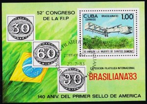 Cuba. 1983 Miniature Sheet. Fine Used