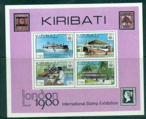 Kiribati 1980 London Stamp Ex MS MUH lot43501