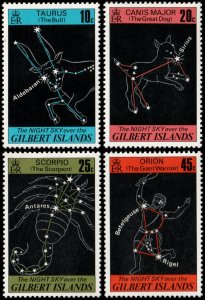 ✔️ GILBERT ISLANDS 1978 - GALAXYS ASTRO - SC.  303/306 MNH ** [5CW1]