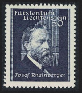 Liechtenstein Rheinberger composer Blue 1938 MNH SC#151 SG#173 MI#170