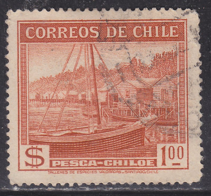 Chile 205 Fishing in Chiloé 1938