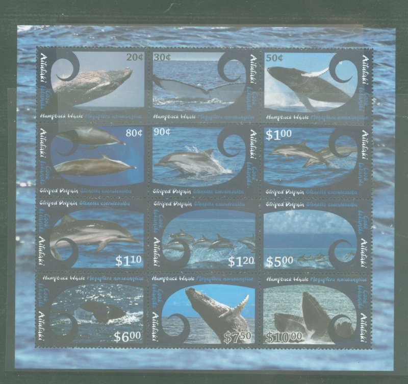 Aitutaki #593  Souvenir Sheet