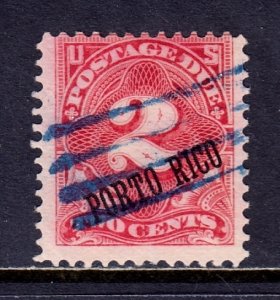 Puerto Rico - Scott #J2a - Used - SCV $7.00