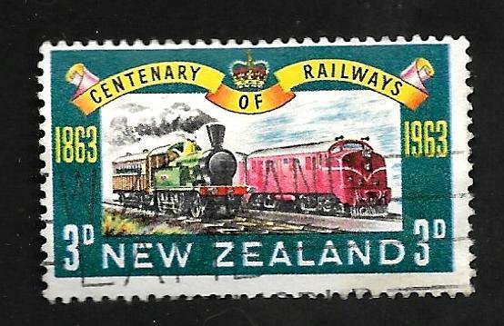 New Zealand 1963 - U - Scott #362