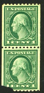 U.S. #486 MINT PAIR OG NH