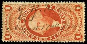 U.S. REV. FIRST ISSUE R66c  Used (ID # 51473)