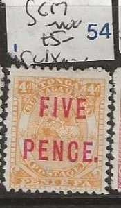 TONGA   SG17    5D/4D   MOG         P0329H