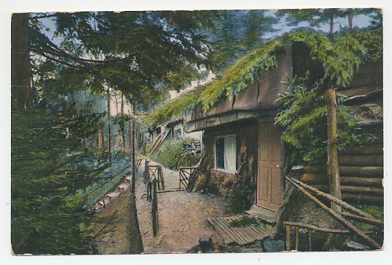 Fieldpost postcard Germany / France 1915 Major home - WWI