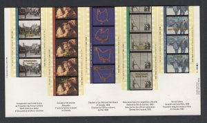 Canada #1615 (1996 Canadian Cinema sheet #1) VFMNH CV $5.00