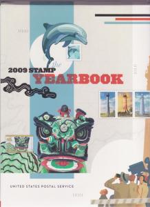 USPS 2009 Stamp Yearbook Complete w/ All Stamps & Mail Use!!