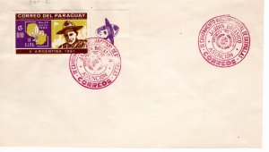 Paraguay 1965 Sc 850 FDC