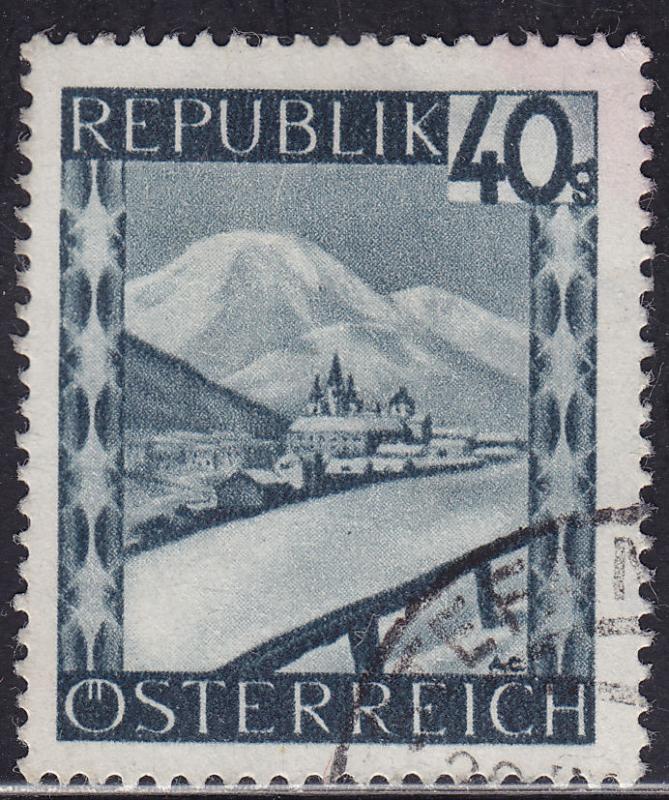 Austria 470 Mariazell, Styria 40g 1945