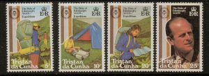 TRISTAN DA CUNHA SG311/4 1981 25th ANNIV OF DUKE OF EDINBURGH AWARDS MNH