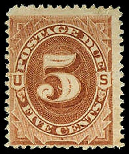 U.S. POSTAGE DUE J4  Mint (ID # 31378)