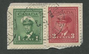 CANADIAN MILITARY POST OFFICE CANCEL EDMONTON ALTA. - M.P.O. 1302