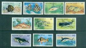 St Vincent 1977 Marine Life, Fish 1977 Dates  MLH