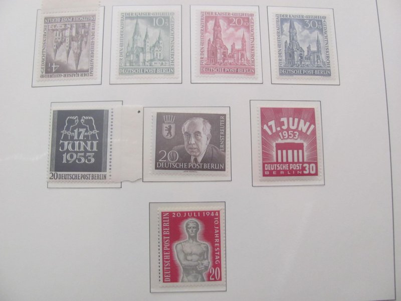 GERMANY BERLIN LIGHTHOUSE  ALBUM   1949-1990 MNH SOME BIG SETS SIGNED XF  (194)