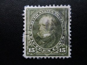 US #284 Used  - WDWPhilatelic - 10/23