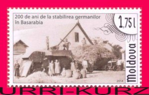 MOLDOVA 2014 Bicentenary of Germans Settlement in Bessarabia 1v Sc824 Mi869 MNH