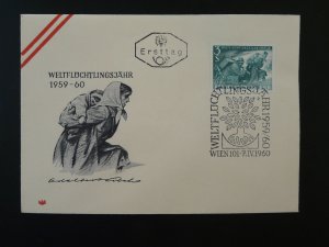 international year of refugees FDC Austria 1960