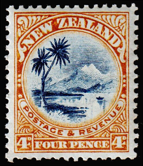 New Zealand Scott 113 (1902) Mint NH F-VF, CV $10.00 M