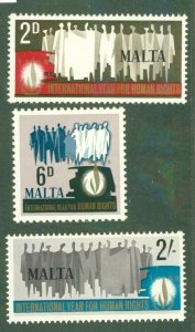 MALTA 381-83 MH BIN $1.50