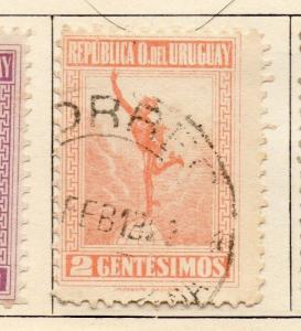 Uruguay 1921 Early Issue Fine Used 2c. 055465
