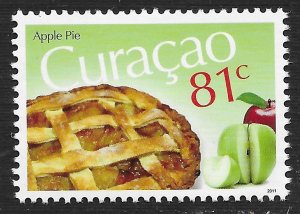 Curacao #45 81c Foods - Apple Pie ~ MNH