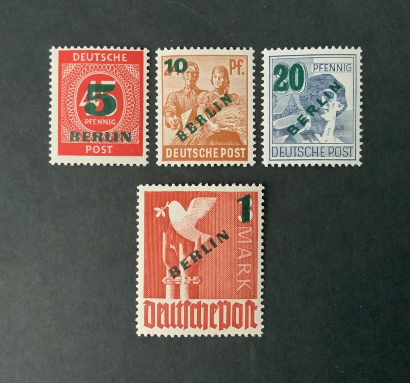 GERMANY SC#9N64-67 MNH OG CV$250.00