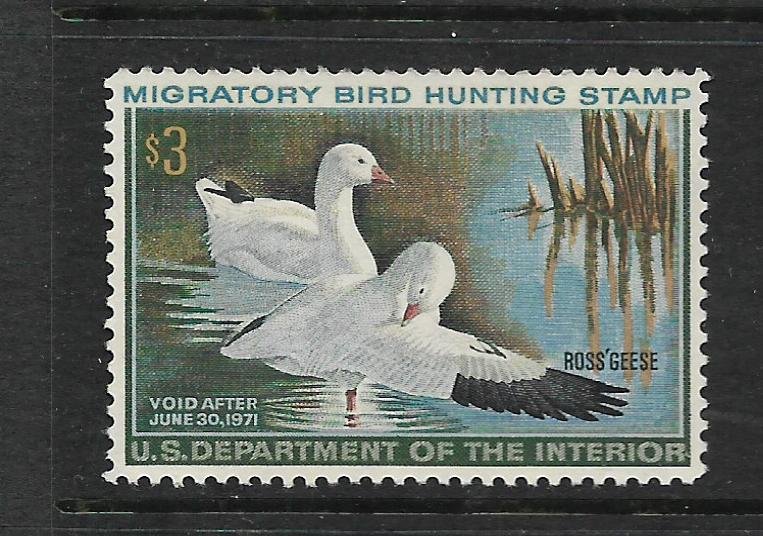 USA, RW37  MNH,  MIGRATORY BIRD HUNTING & CONSERVATION