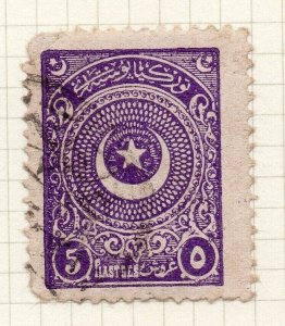 Turkey 1900s Early Issue Fine Used 5p. NW-12196