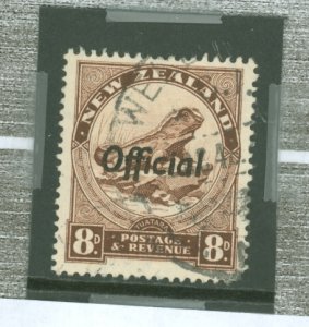 New Zealand #O68Bv Used Single