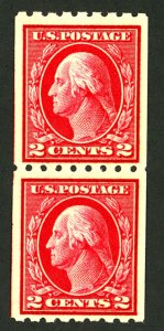 U.S. #411 MINT PAIR OG NH