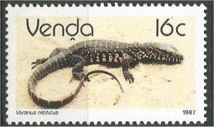 VENDA, 1987, MNH 16c, Reptiles Scott 140
